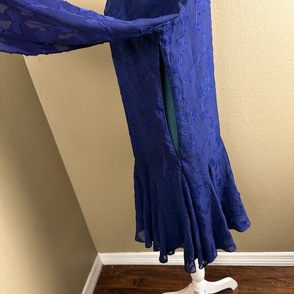 Sugar Lips Women S Dress Dillards peasant lined sleeves - Picture 9 of 14